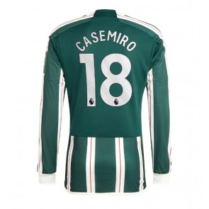 Manchester United Casemiro #18 Gostujuci Dres 2023-24 Dugim Rukavima